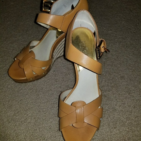 Michael Kors Shoes - Michael Kors Wedge Sandals